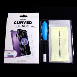 Tấm kính cường lực trong suốt full keo UV SamSung Galaxy S10 / S10 5G