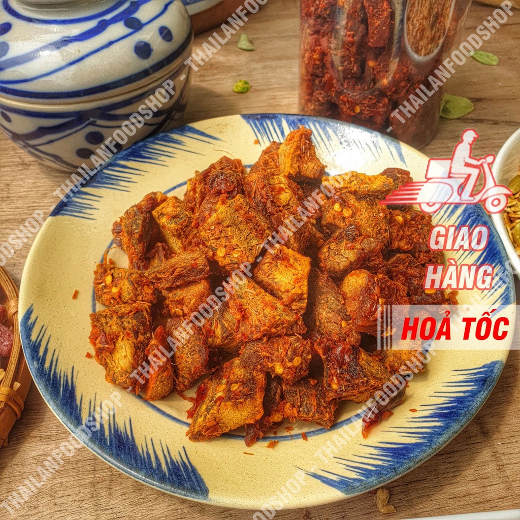 Khô Bò Viên - Miếng Mềm - Khô Bò Ngon Loại 1 Lon 290Gram