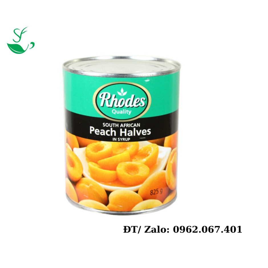 Đào ngâm Rhodes 825g