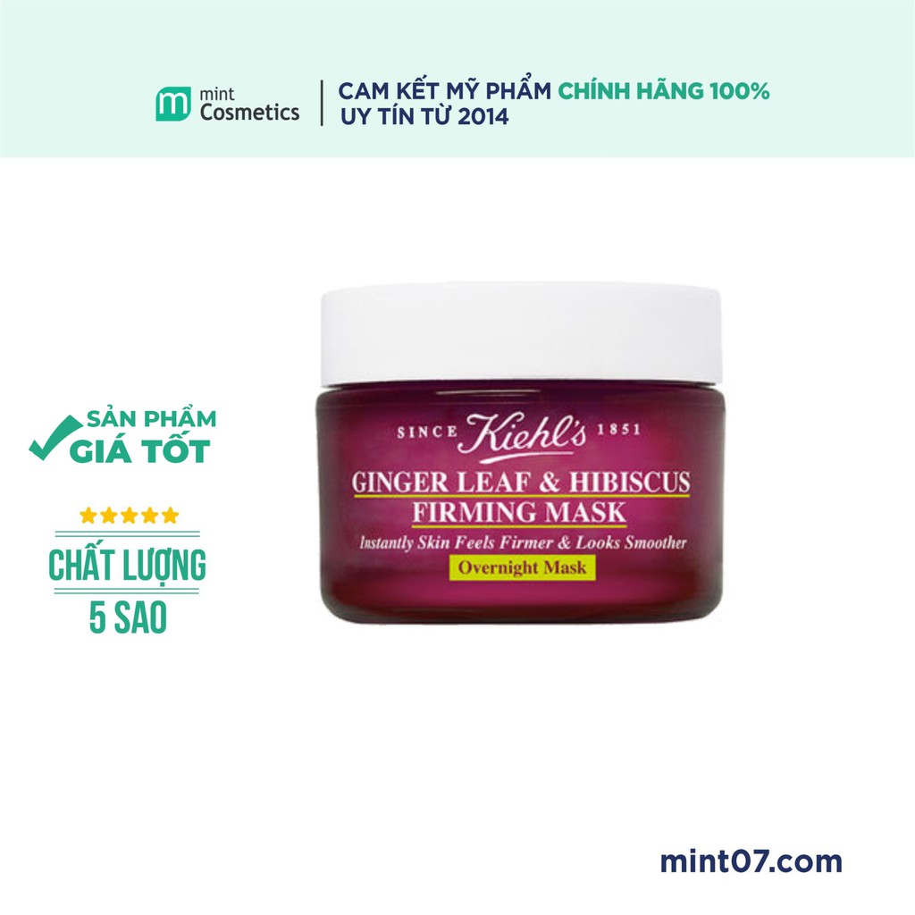 Mặt nạ Kiehl's Ginger Leaf & Hibiscus Firming Mask