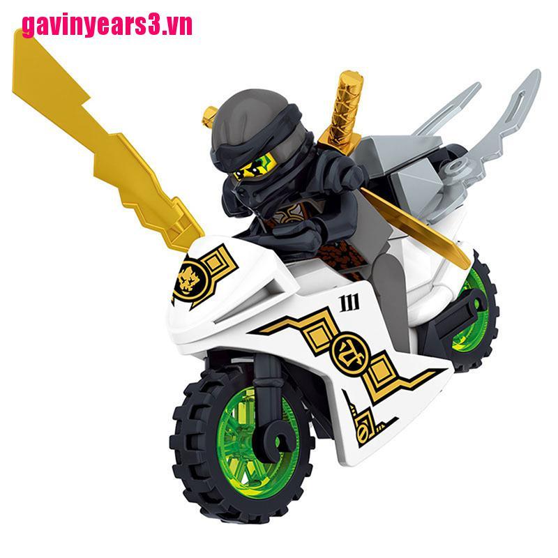 Mô Hình Đồ Chơi Lego Xe Mô Tô 8stk Ninjago