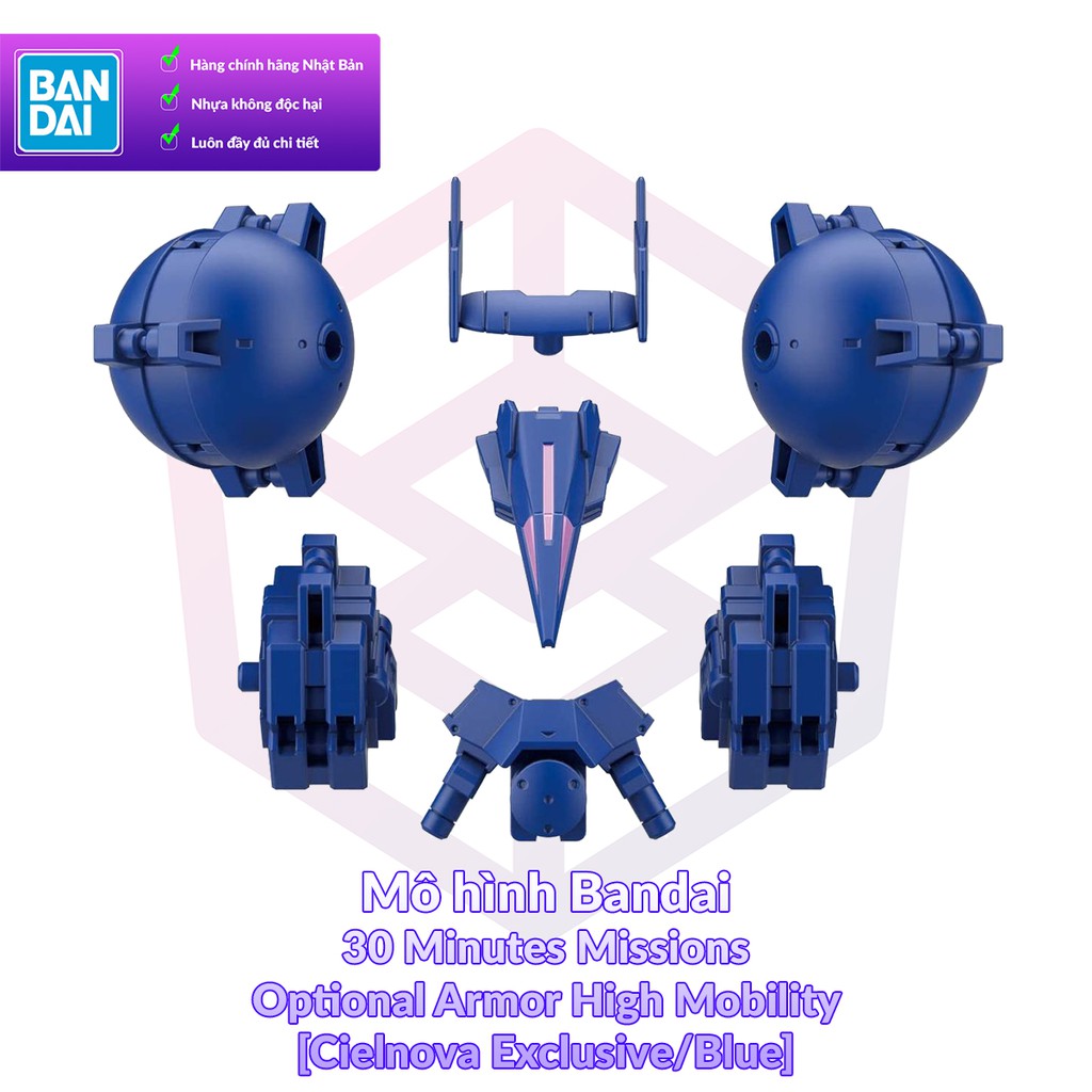 Mô hình Bandai 30MM Optional Armor for High Mobility [Cielnova Exclusive/Blue] [30MM]