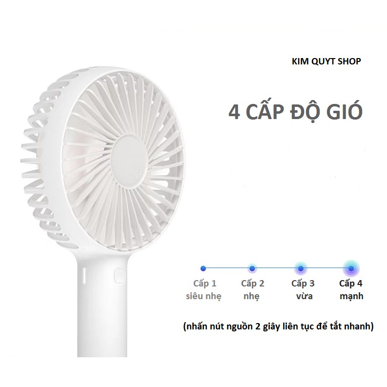 Pin 14h Quạt sạc cầm tay/để bàn Lumena N9-FAN PRO 2 | BigBuy360 - bigbuy360.vn