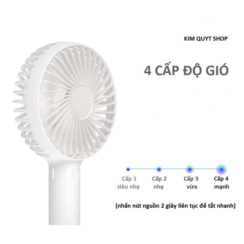 Pin 14h Quạt sạc cầm tay/để bàn Lumena N9-FAN PRO 2