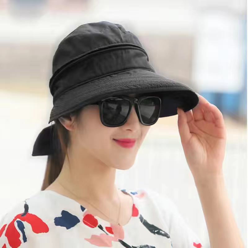 Mũ Che Nắng Nửa Đầu Có Khóa Kéo Tháo Rời Được Thời Trang Mùa Hè Dành Cho Nữ