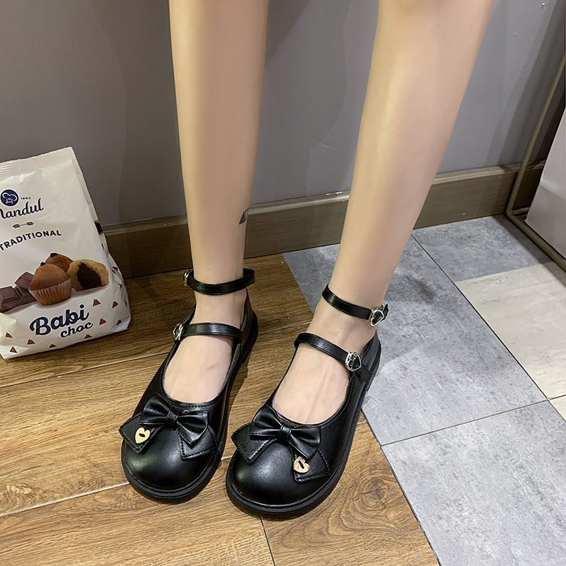 Giày Da Mềm Thiết Kế Cỡ Nhỏ Phong Cách Lolita Anh Quốc Cao Cấp Dành Cho Nữ | BigBuy360 - bigbuy360.vn