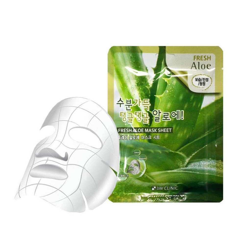 Mặt nạ giấy dưỡng da 3W Clinic Fresh Mask Sheet 23ml