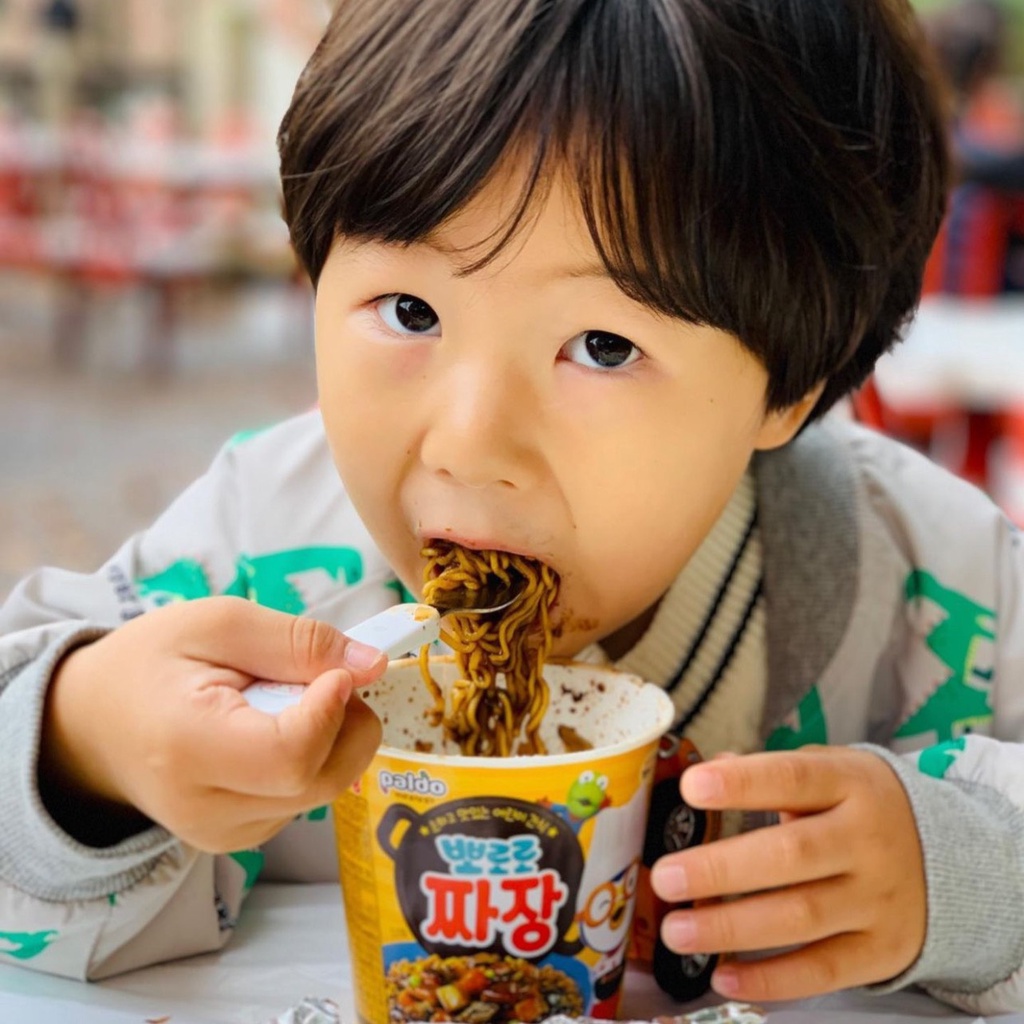 Mỳ trộn tương đen PALDO HÀN QUỐC cho bé