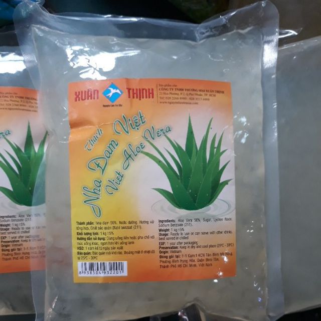 Nha đam xuân thịnh 1kg hạt nhỏ