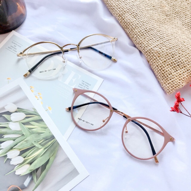 Gọng Kính Kim Loại Tròn 8829 |