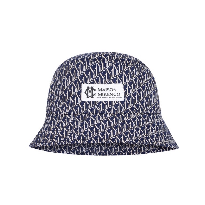 Mũ chính hãng Mikenco MONOGRAM BUCKET
