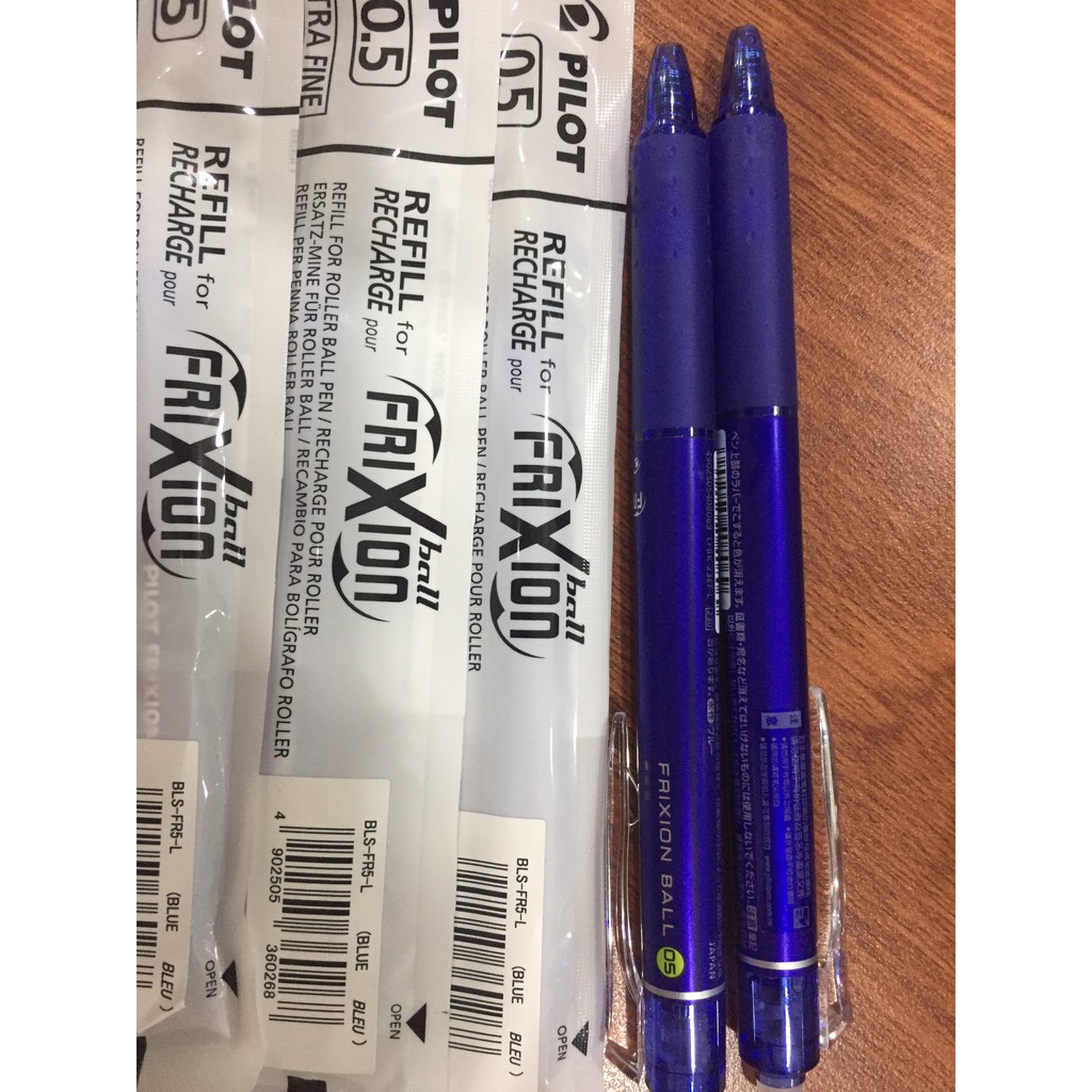 COMBO 1 BÚT 1 NGÒI Bút Bi Tẩy Xóa Được Nhật Bản: Pilot Frixion Ball