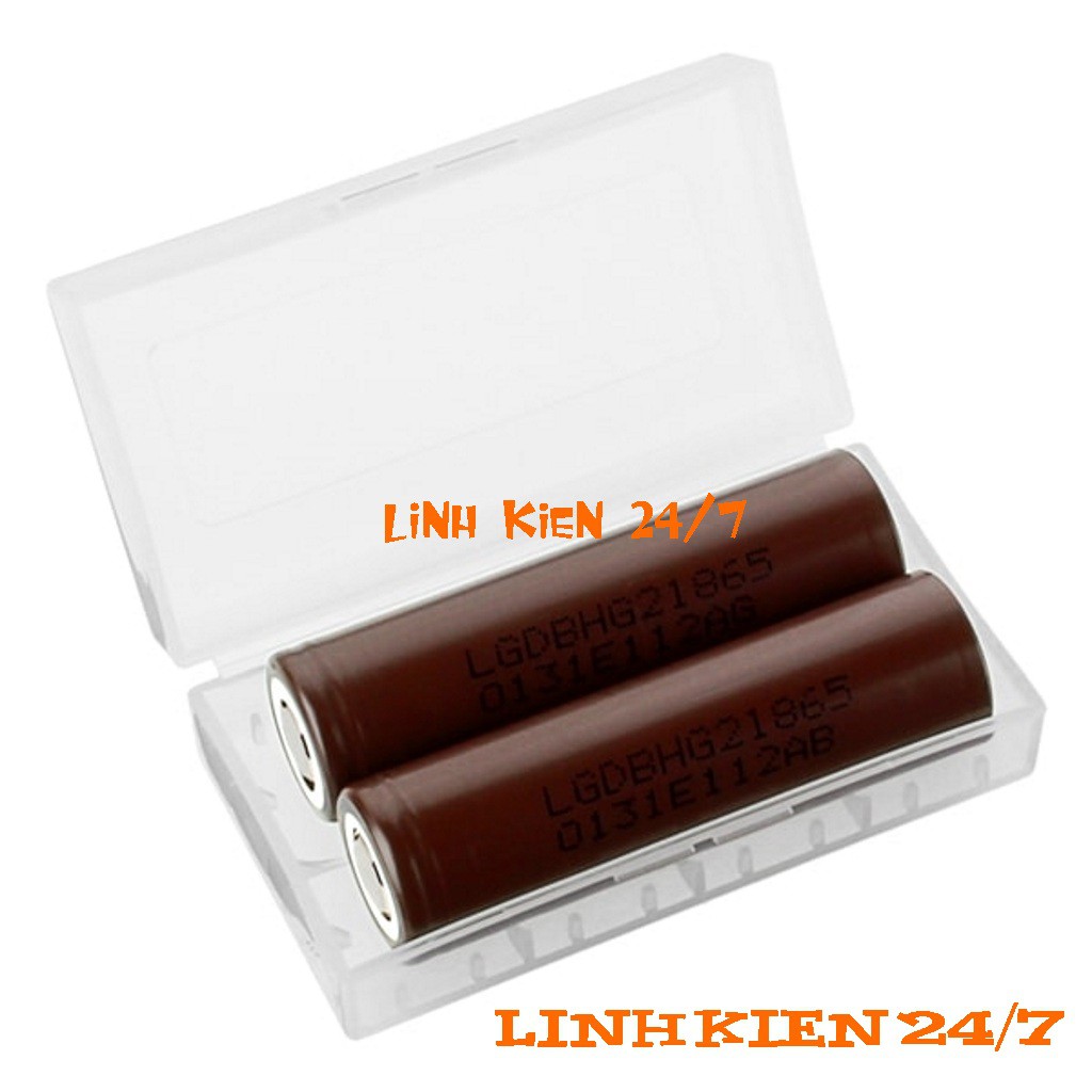 Pin LG HG2-5C 18650 35A-3000mah Hàng Chính Hãng