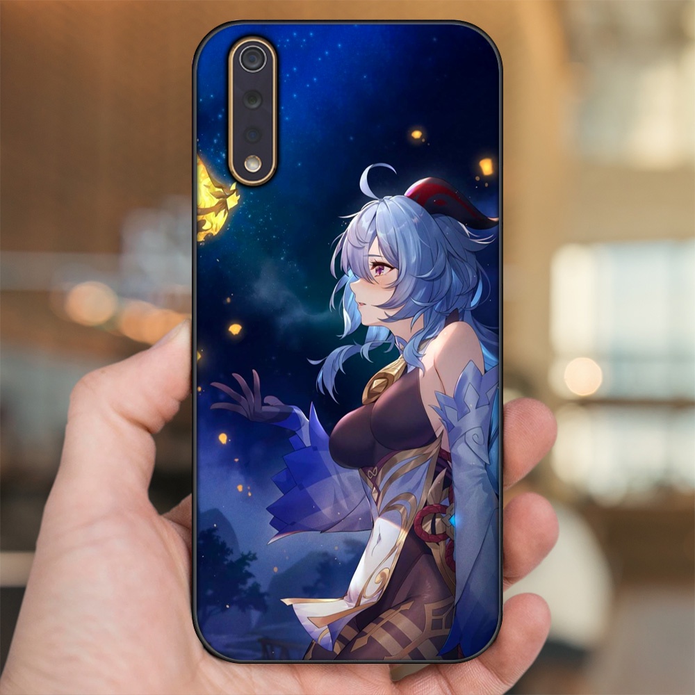 Ốp lưng Vivo S1 viền đen in hình Ganyu Genshin Impact