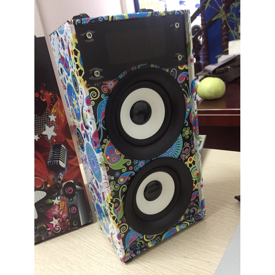 [GIÁ SỈ] Loa Bluetooth Hoa Văn KTS-669 Cao Cấp