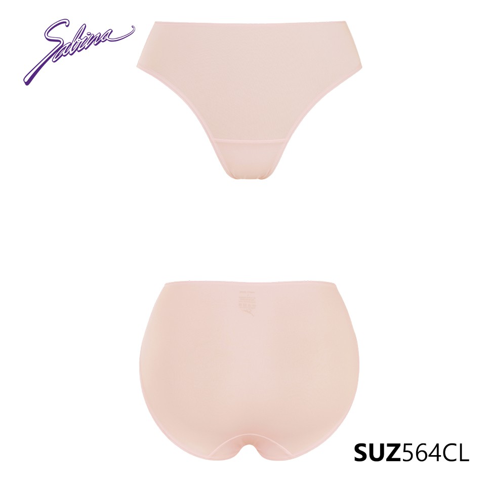 Quần Lót Lưng Cao Vừa Cạp Vừa Màu Trơn Panty Zone By Sabina SUZ564