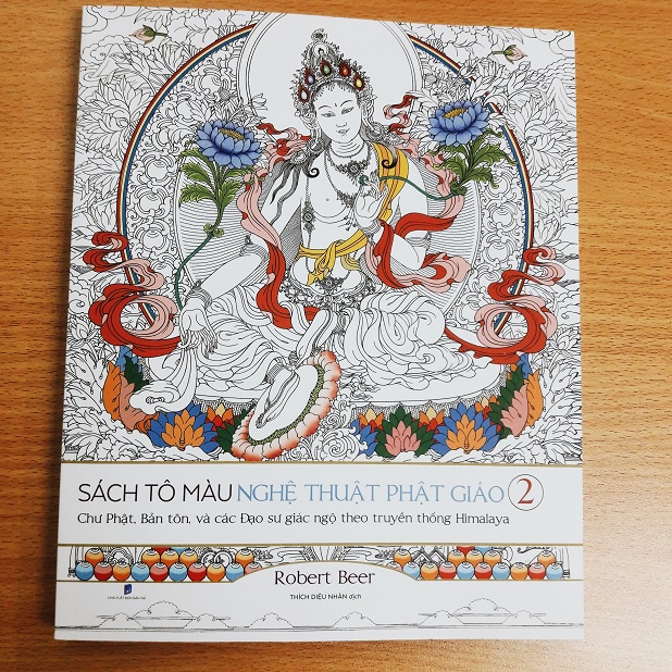 Sách - Sách tô màu Nghệ thuật Phật giáo 2