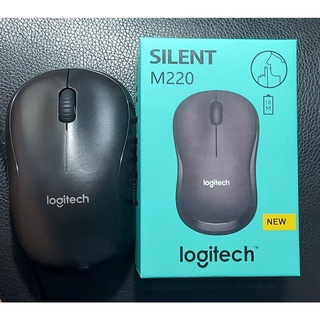 Chuột không dây Logitech M220 Màu Đen- Click khôngg tiếng ồn [ Cực rẻ ]