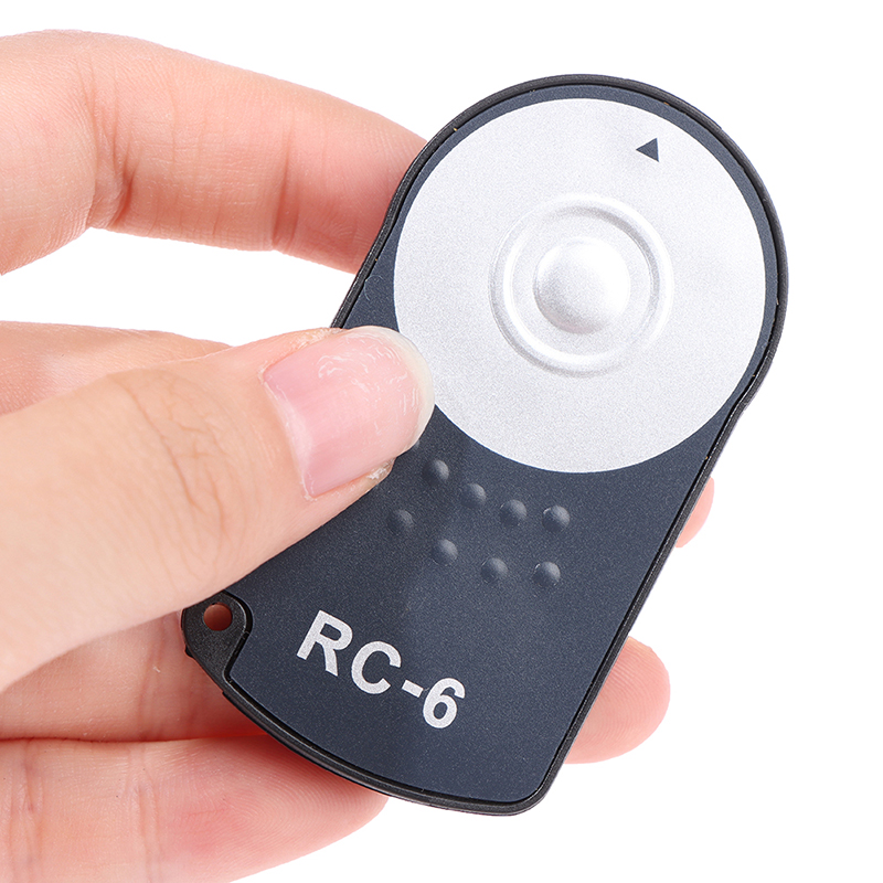 Remote Điều Khiển Máy Ảnh Rc-6 Với Pin Cho Canon 60d-80d 5d-7d 450d-800d Cgs