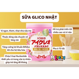Sữa Glico Nhật đủ số