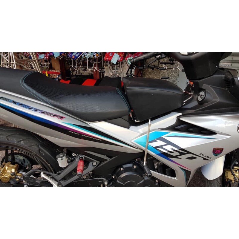 GHẾ NỆM NGỒI XE MÁY CHO BÉ XE EXCITER Có GÁC CHÂN( 135,150), WINNER