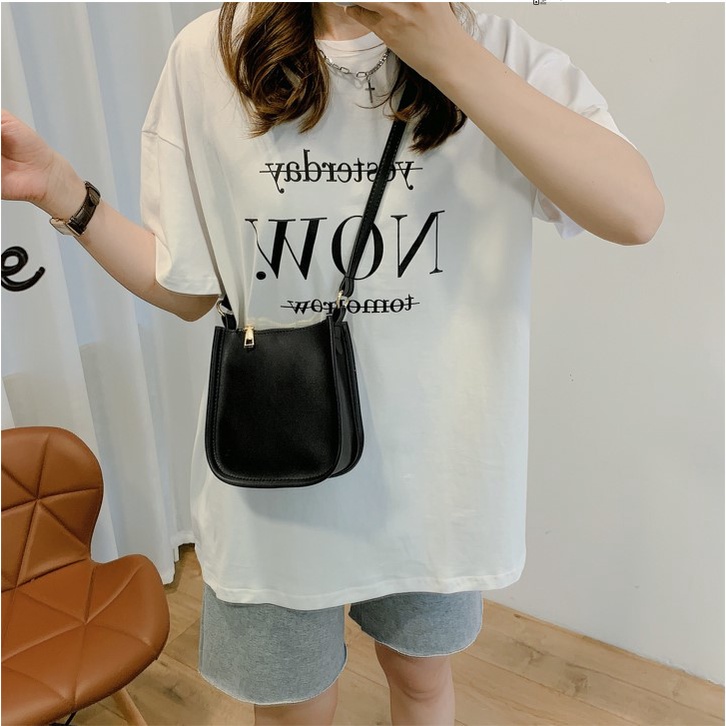 Túi xách đeo chéo nữ mini nhỏ basic đựng điện thoại, máy tính, tài liệu chất liệu da mềm mịn Capucha T2