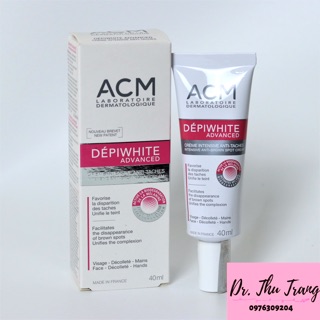 Kem làm giảm nám và sạm da chuyên sâu ACM Depiwhite Advanced Intensive Anti-Brown Spot Cream 40ml