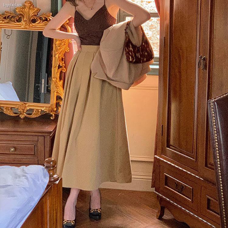 Váy thời trang phong cách retro xinh xắn dành cho nữ 2021