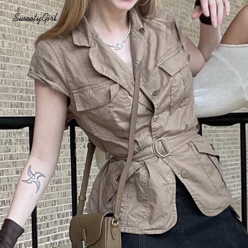 Áo Thun Thể Thao Ngắn Tay Cổ Chữ V Màu Trơn Thời Trang 2022 Cho Nữ