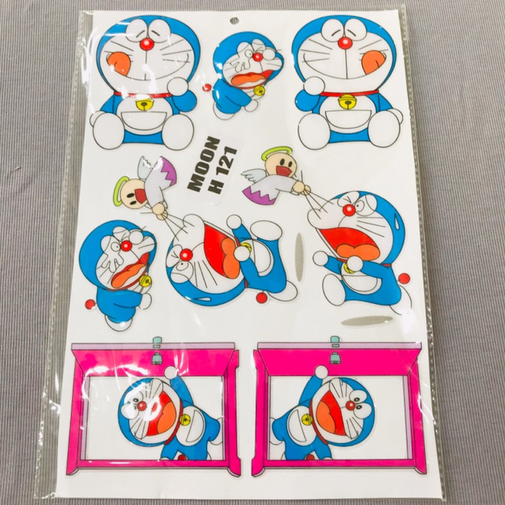 Nguyên tấm tem nổi Doremon Doraemon cánh cửa thần kỳ bao đẹp