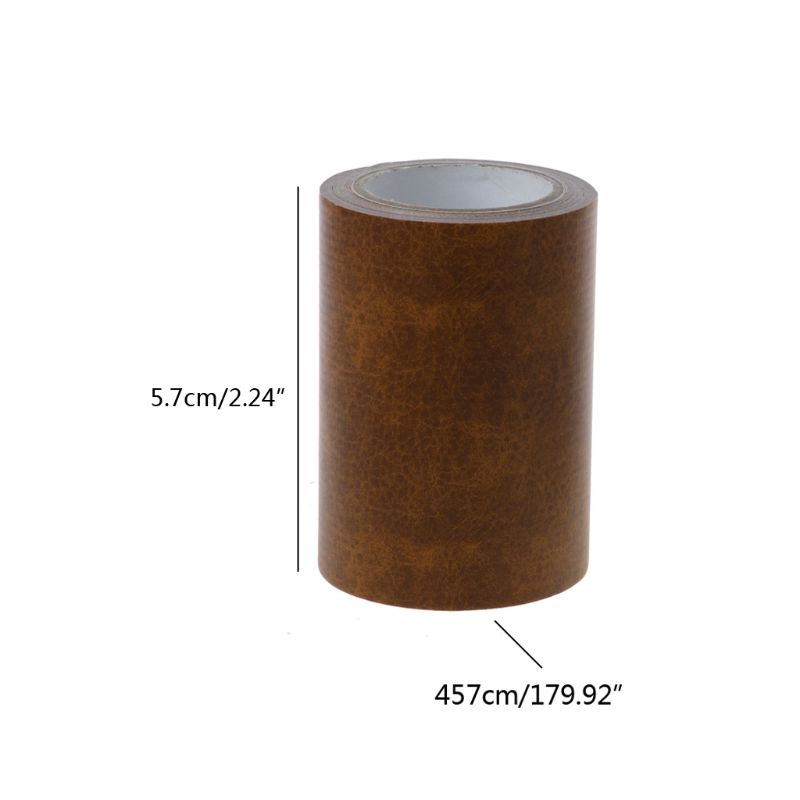 Miếng Dán Bằng Da Thật Tự Dính Trang Trí Túi Xách/Sofa