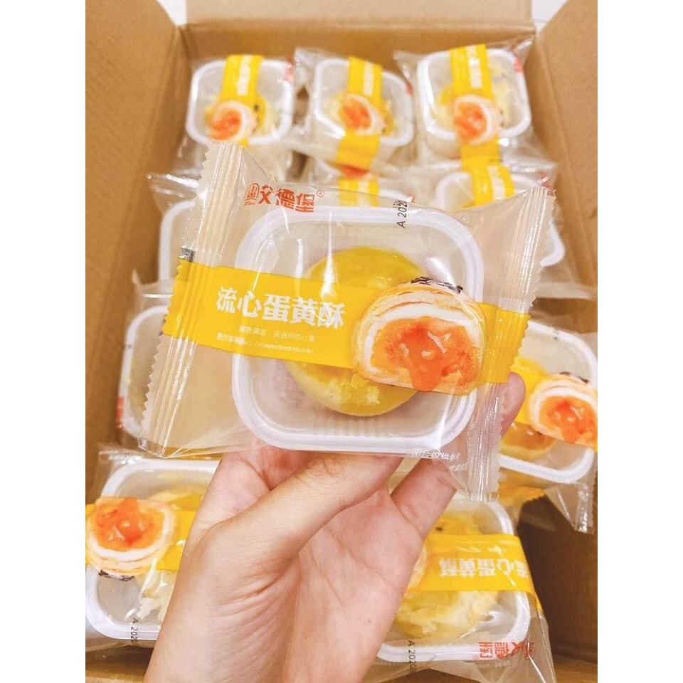 Bánh trứng muối chảy ngàn lớp siêu ngon