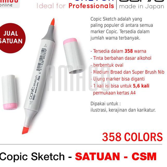 Bút Đánh Dấu Vẽ Tranh Copic