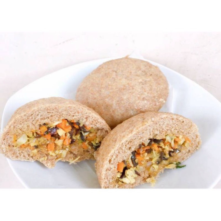 Trộn sẵn 500g Bột BÁNH BAO nguyên cám ăn kiêng giảm cân Eatclean