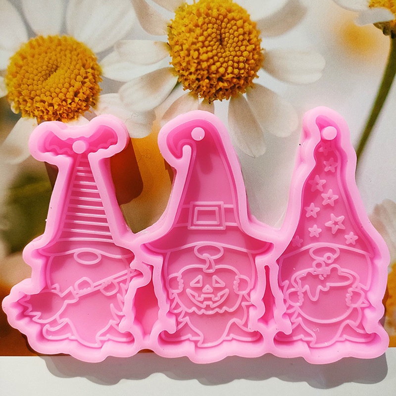 Khuôn Silicone Làm Móc Khóa Hình Ông Già Noel