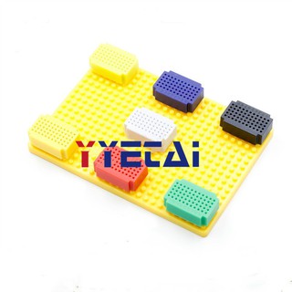 Set 10 Bảng Mạch Thử Nghiệm Pcb 55-hole Zy-55 Nhiều Màu Sắc