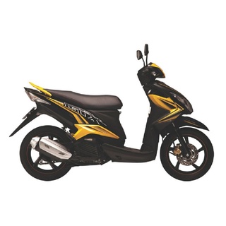 Tem rời dán xe luvias gtx den vàng