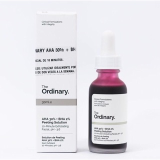 The Ordinary AHA 30% + BHA 2% Peeling Solution hàng hot