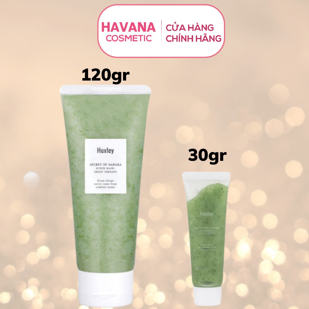 Tẩy tế bào chết mặt Huxley 30g , tẩy da chết  - Shop Havana | BigBuy360 - bigbuy360.vn