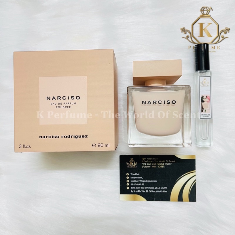[K Perfume Chính Hãng] Nước Hoa Nữ Narciso Rodriguez Poudree EDP | Thế Giới Skin Care