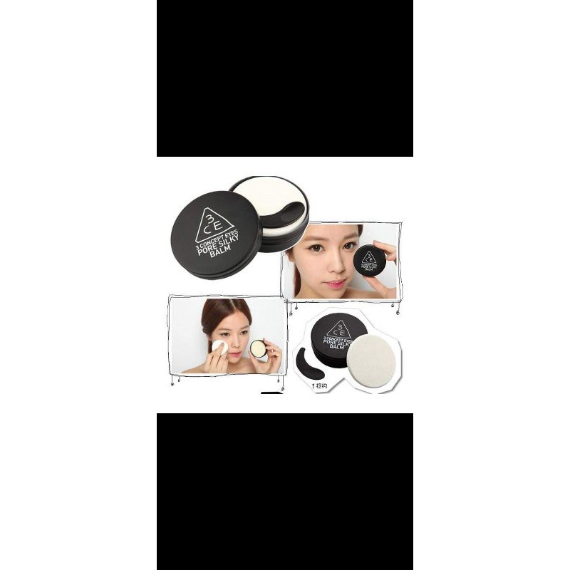 (trả bill)kem lót kiềm dầu 3CE Pore Silky Balm | BigBuy360 - bigbuy360.vn