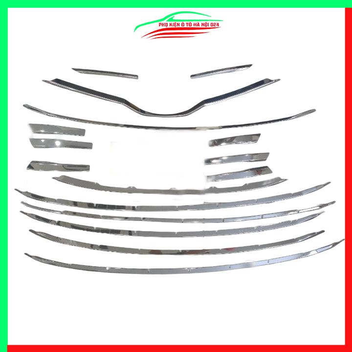 Ốp trang trí mặt ca lăng, calang Vios 2021-2022 trang trí làm đẹp xe