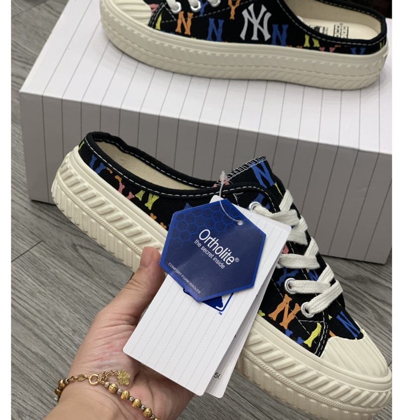 [ Like au - Hàng Quang châu ] Giày Sục NY, Đạp Gót, Giày Sục 𝐌𝐋𝐁 NY đen Độn đế mới nhất 2021 | BigBuy360 - bigbuy360.vn