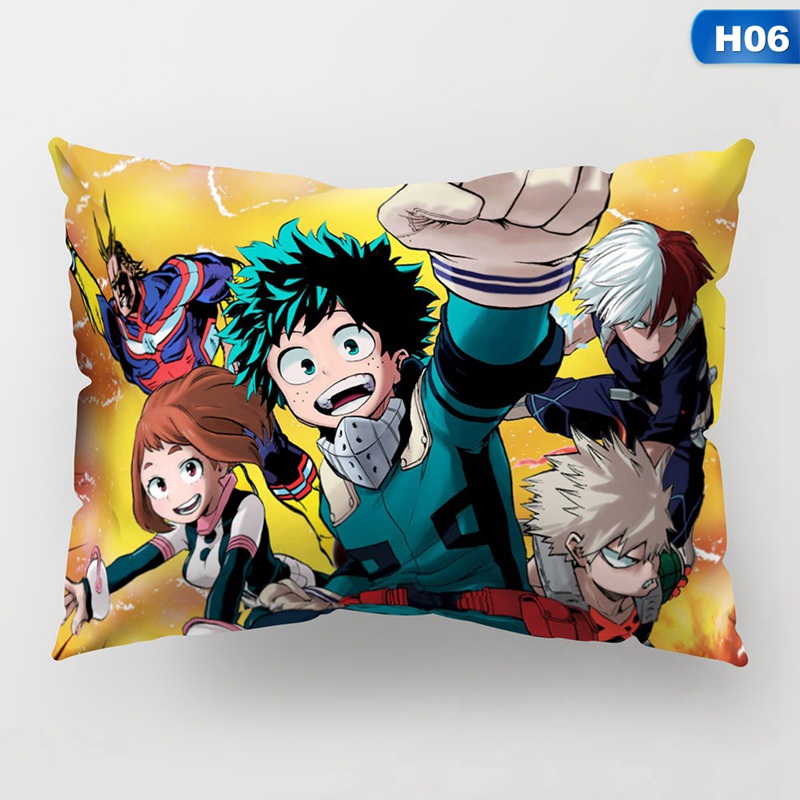Vỏ Gối In Hình Nhân Vật Anime My Hero Academia