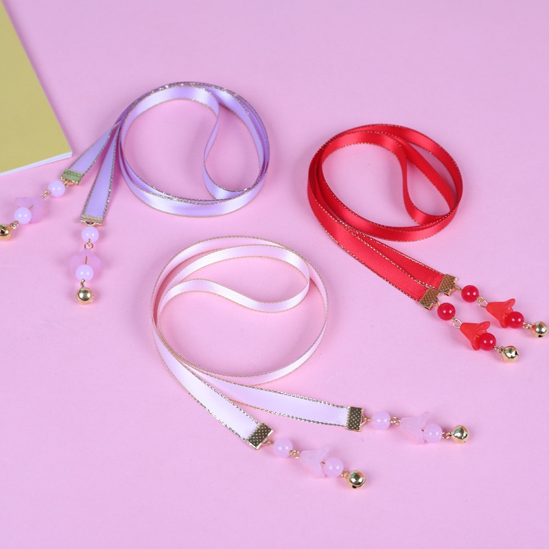 Dây Buộc Tóc Bé Gái, Dây Buộc Tóc Dài Hai Bên Xinh Xắn Dễ Thương, Phụ Kiện Tóc Cho Bé Phong Cách Hàn Quốc