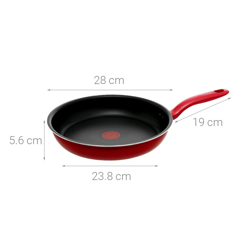 Tefal- Chảo chiên chống dính đáy từ So Chef G1350696 size 28cm- Hàng chính hãng