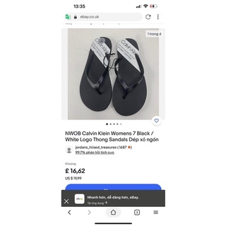 Dép 2 quai Ck Xịnnn XK