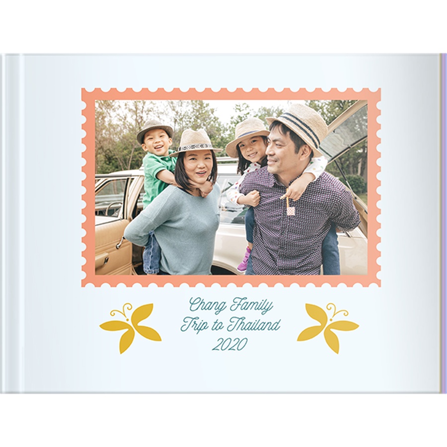 [E-voucher] Album in ảnh gia đình theo yêu cầu 40 trang bìa mềm 15 x 15cm - thiết kế trên web Photobook