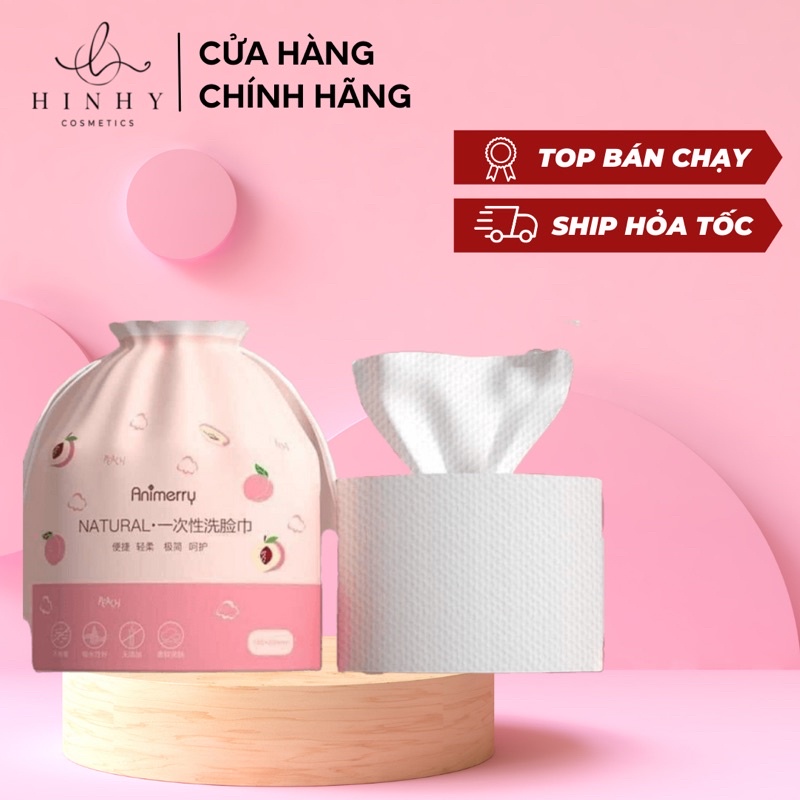 Khăn Lau Mặt Dùng 1 Lần Animerry