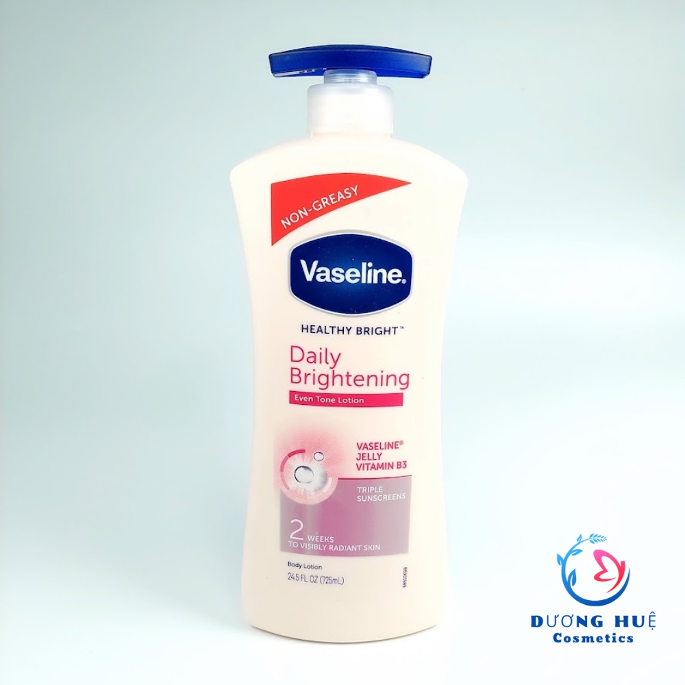 Dưỡng thể Vaseline Healthy White UV Lightening 725ml (Chính Hãng)